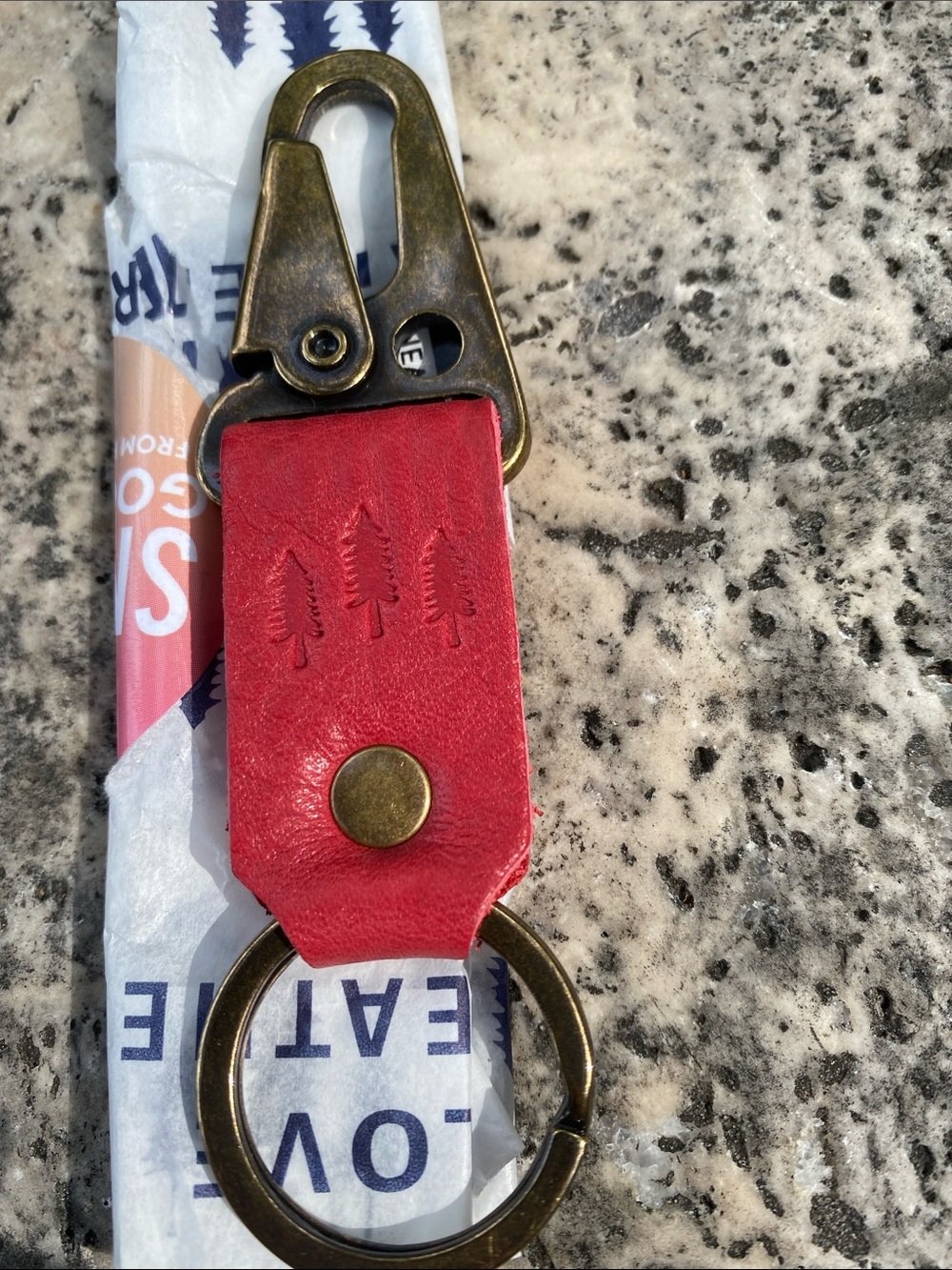 Portland Leather Goods-PLG KEYCHAIN